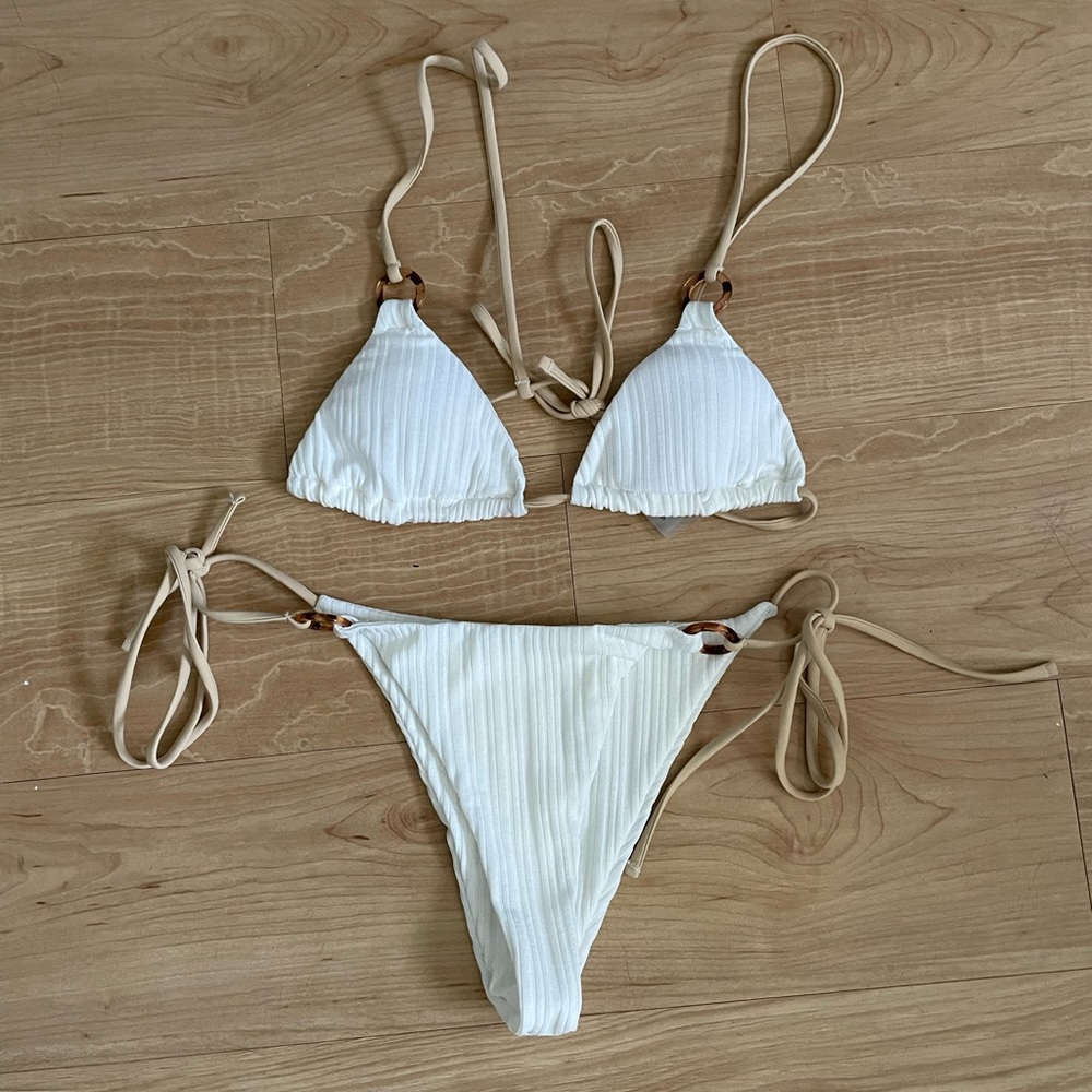 White String Bikini